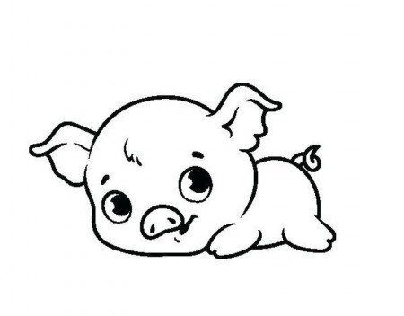 Cute Pig Coloring Pages PDF - Free Coloring Sheets | Pig coloring page, Pig  coloring, Cute coloring pages