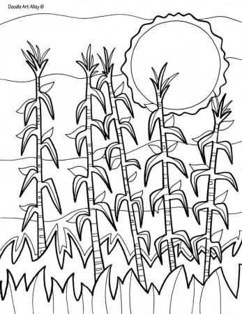 Fall Coloring Pages - DOODLE ART ALLEY