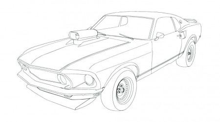 Mustang Free Printable Mustang Cars Coloring Pages - picture.idokeren