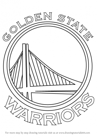 Learn How to Draw Golden State Warriors Logo (NBA) Step by ...