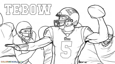 Tom Brady Coloring Pages Page 1