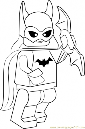 Lego Batgirl Coloring Page for Kids - Free Lego Printable Coloring Pages  Online for Kids - ColoringPages101.com | Coloring Pages for Kids