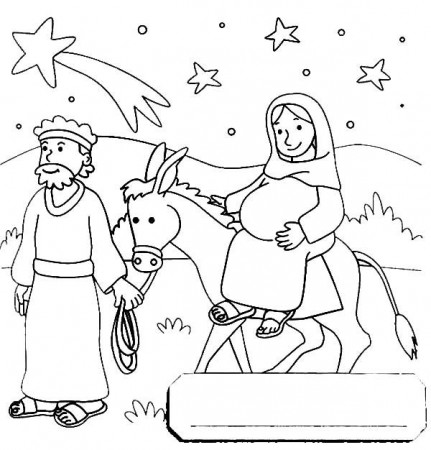 Bethlehem coloring pages