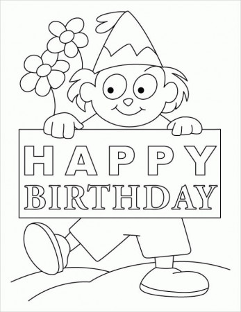 FREE 9+ Birthday Coloring Pages in AI