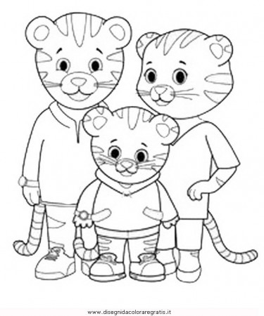 Free Printable Coloring Pages Daniel Tiger - High Quality Coloring ...