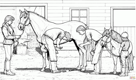 Free Printable Horse Coloring Pages New Animals Category Image 25 ...