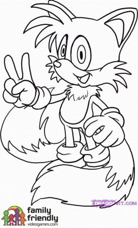 Sonic The Hedgehog Coloring Pages To Print | Free Printable ...