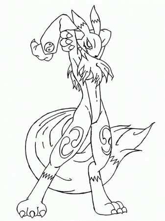 All Digimon Coloring Pages Renamon - Coloring Pages For All Ages