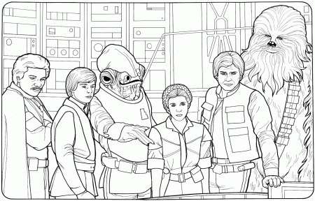 return of the jedi coloring book | Kitchen Overlord