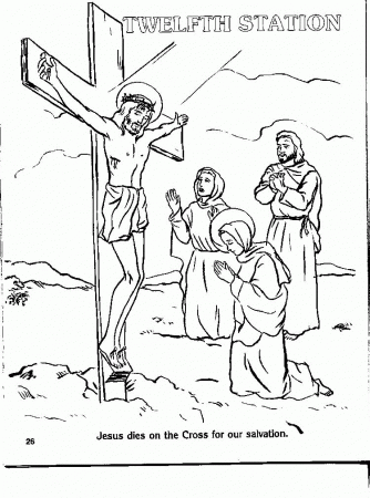 Stations Of The Cross Worksheets - The Largest and Most ...