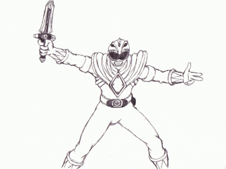 Power Rangers Coloring Pages for Kids — Coloring Page