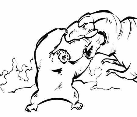 King Kong Coloring Pages - HiColoringPages