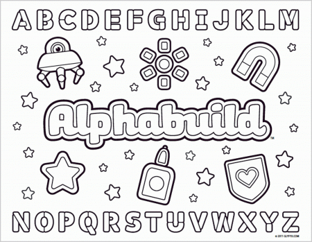 Abc Coloring Page - Coloring Pages for Kids and for Adults