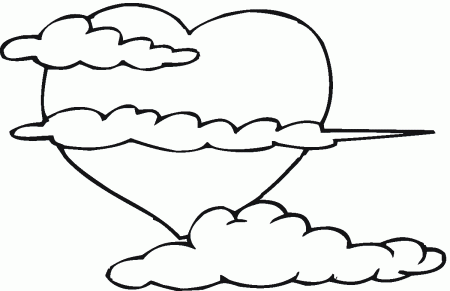 Coloring Pages Clouds - ClipArt Best