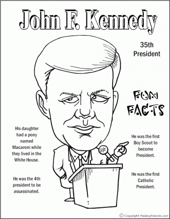 Presidents Coloring Pages