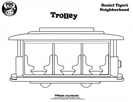Daniel Tiger Coloring Book - Coloring Style Pages