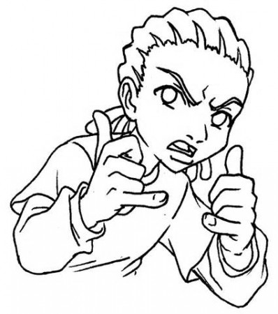 Boondocks Coloring Sheets Coloring Pages