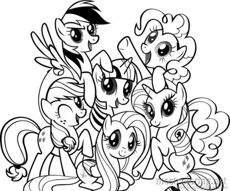 My Little Pony Friendship Is Magic Coloring Book | Coloring Pages ...