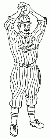 Grover Cleveland Alexander, Kids! Stuff coloring page