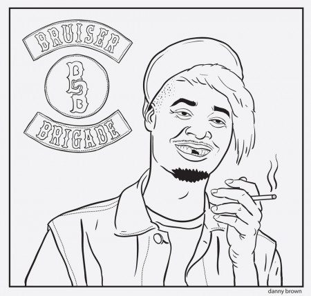 Amazing Picture of Rapper Coloring Pages - birijus.com