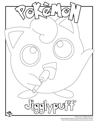 Jigglypuff Coloring Page | Woo! Jr. Kids Activities