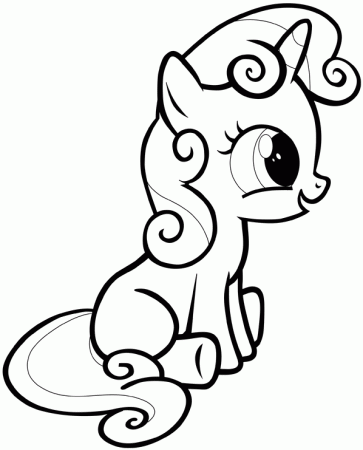 How to Draw Sweetie Belle from My Little Pony: Friendship is Magic ...