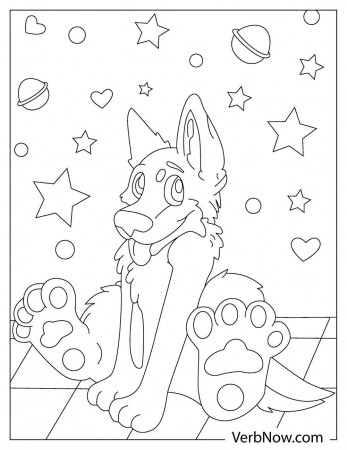 Free HUSKY DOG Coloring Pages & Book for Download (Printable PDF) - VerbNow