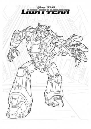 Emperer Zerg from Lightyear coloring page - Coloring pages