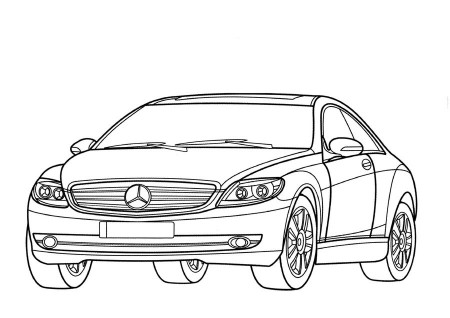 Coloring pages: Coloring pages: Mercedes, printable for kids ...