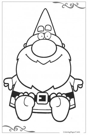 Gnomes Download coloring pages for kids