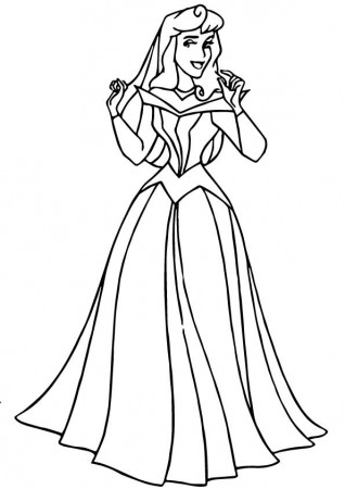 Sleeping Beauty – Prince and Princess Coloring Pages - Coloring ...