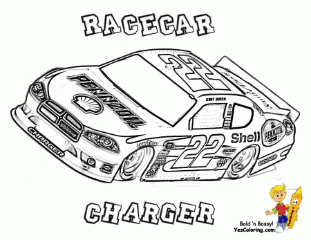 Mega Sports Car Coloring Pages | Sports Cars | Free | NASCAR | Car ...
