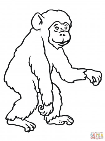 Cartoon apes coloring pages | Free Coloring Pages