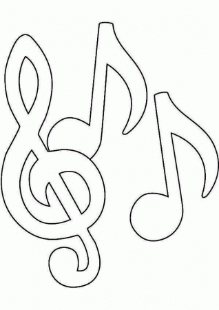 Music Note - Coloring Pages for Kids and for Adults