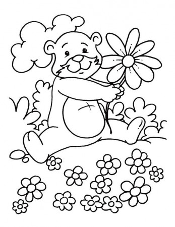 Lovely spring season coloring pages | Download Free Lovely spring ...