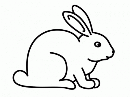 Bunny Pictures To Color And Print - HD Printable Coloring Pages