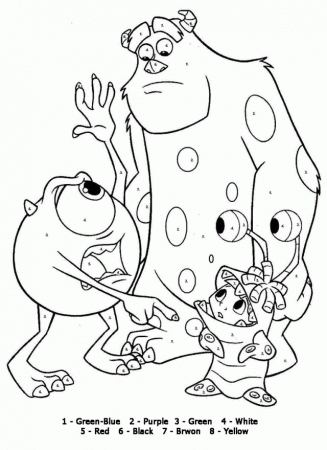 Free Color By Number Pages Coloring Pages For Kids Girls And 