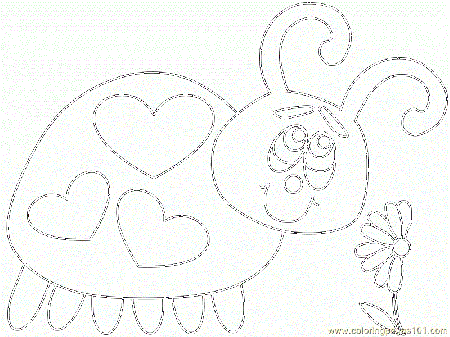 Coloring Pages Ladybugs (Insects > ladybugs) - free printable 