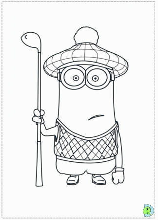 Free Despicable Me Coloring Pages Funny - Kids Colouring Pages