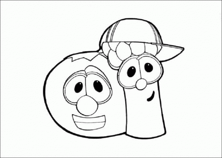 Free Printable Veggie Tales Coloring Pages For Kids