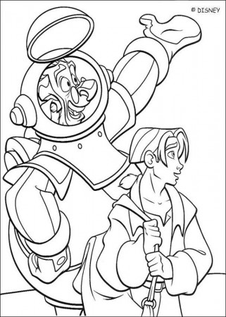 Treasure Planet Coloring Page | Coloring Pages of Epicness | Pintere…