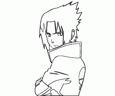 Sasuke Uchiha 10 Coloring | Crafty Teenager