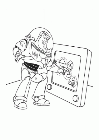 buzz lightyear coloring pages to print - Free Coloring Pages for Kids