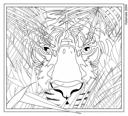 Difficult Coloring Pages For Teenagers Printable