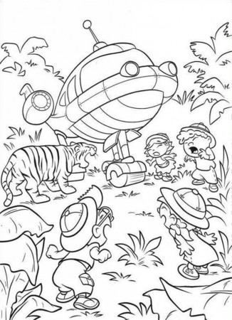 Cartoon: Little Einsteins Coloring Pages To Print Picture 