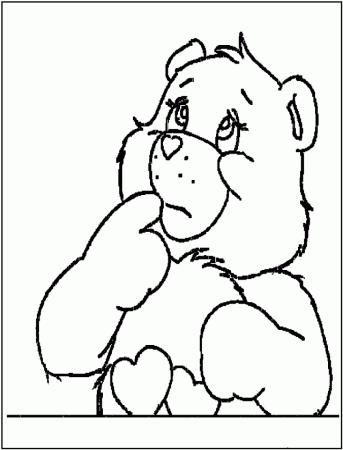 Cute Love Teddy Bear Coloring Pages Free Printable Bear Coloring 