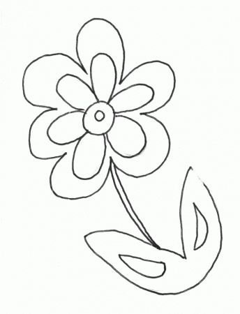 coloring pages of animals and flowers | Coloring Pages For Kids