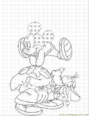 Free Printable Coloring Page Mickey Mouse G Cartoons Mickey Mouse 