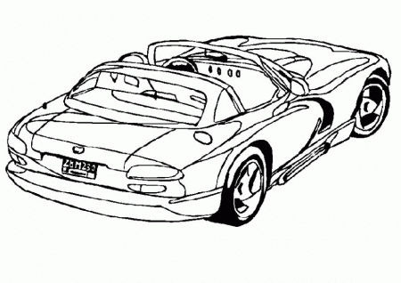 Dodge Cars Coloring Pages