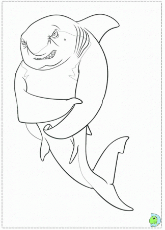 Shark Tale coloring page- DinoKids.